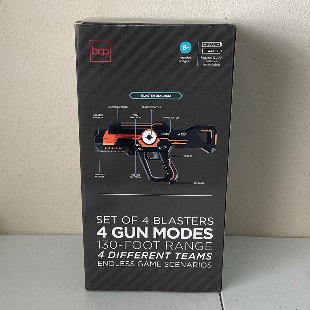 Infrared Laser Tag Blasters Set of 4